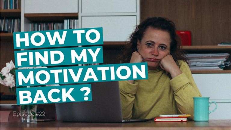 3 insights to find my motivation back at work